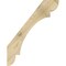 Ekena Millwork 4"W x 30"D x 38"H Olympic Rough Sawn Knee Brace, Douglas Fir BRC04X30X38OLY00RDF - alternate 3